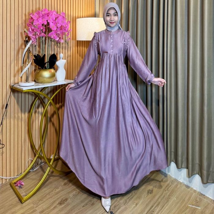 NADIA GAMIS OZORA SILK SUTRA PREMIUM BY NABILA STORE