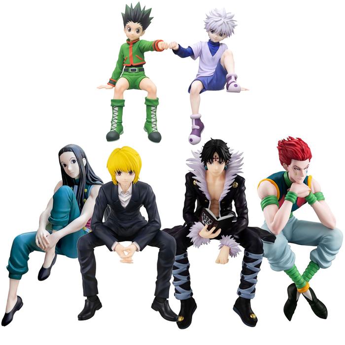 HxH Anime Figure killua zaoldyeck gon freecss Illumi Zaoldyck Kurapika Hisoka Chrollo Lucilfer figur