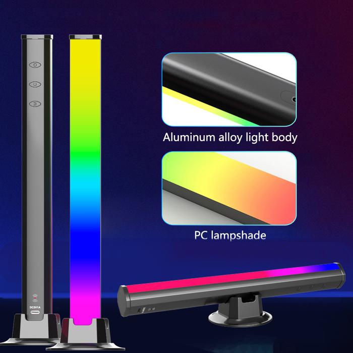 Smart RGB LED Light Bars Night Light with Bluetooth APP Control Music
