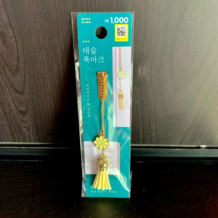 Bookmark Import Korea Bunga Kembang Flower Pembatas Buku