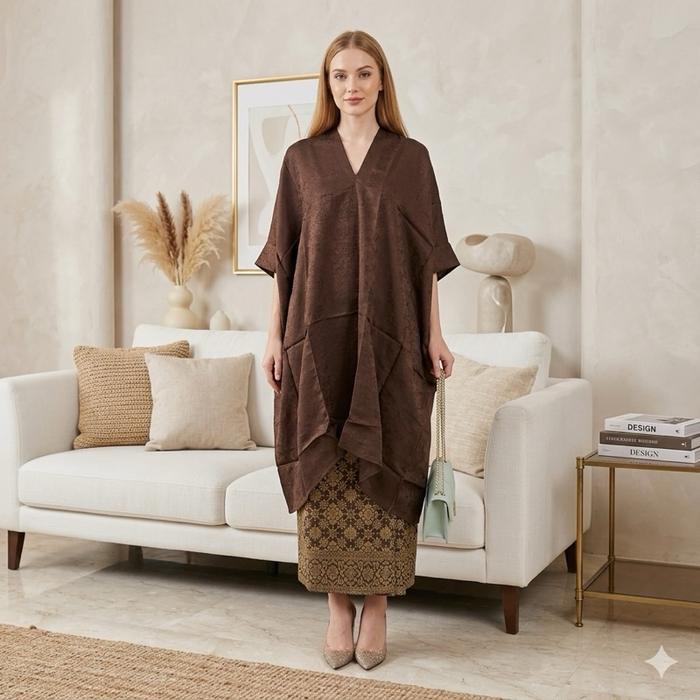 Kaftan Tunik Aruna Kaftan Viscose Premium