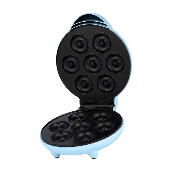 Mini Donut Maker Waffle Iron with Indicator Light 1000W Easy to Clean