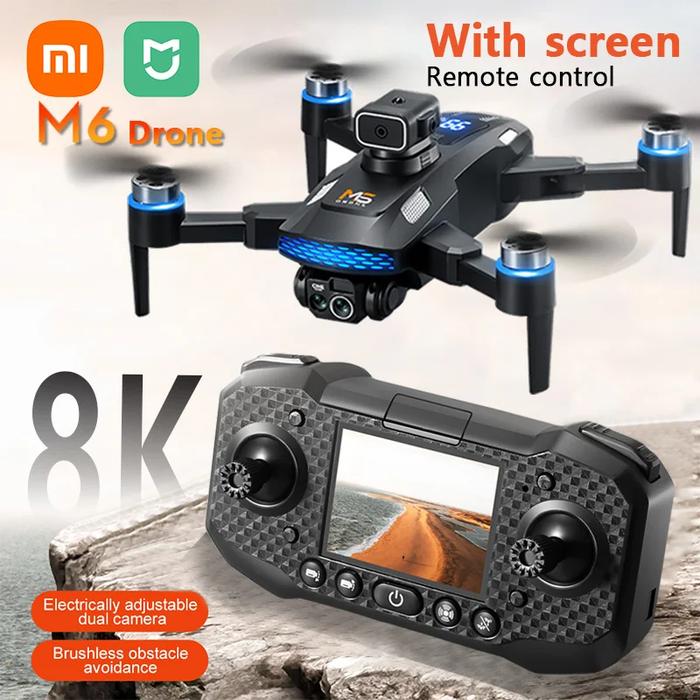 Xiaomi Mijia M6 Drone 8K Professional HD Camera Drones 5G WIFI FPV Video 4k UAV With screen Remote c