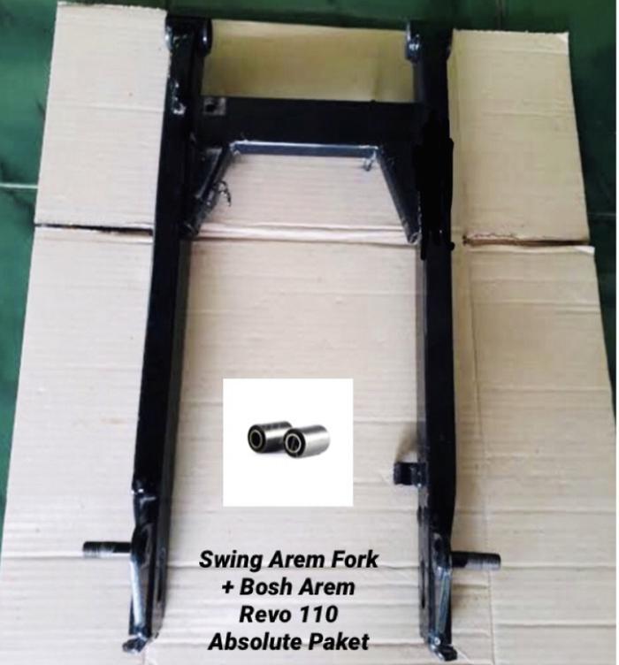 SWING ARM AREM GARPU FOROK BELAKANG + BOSH AREM REVO 110 ABSOLUTE
