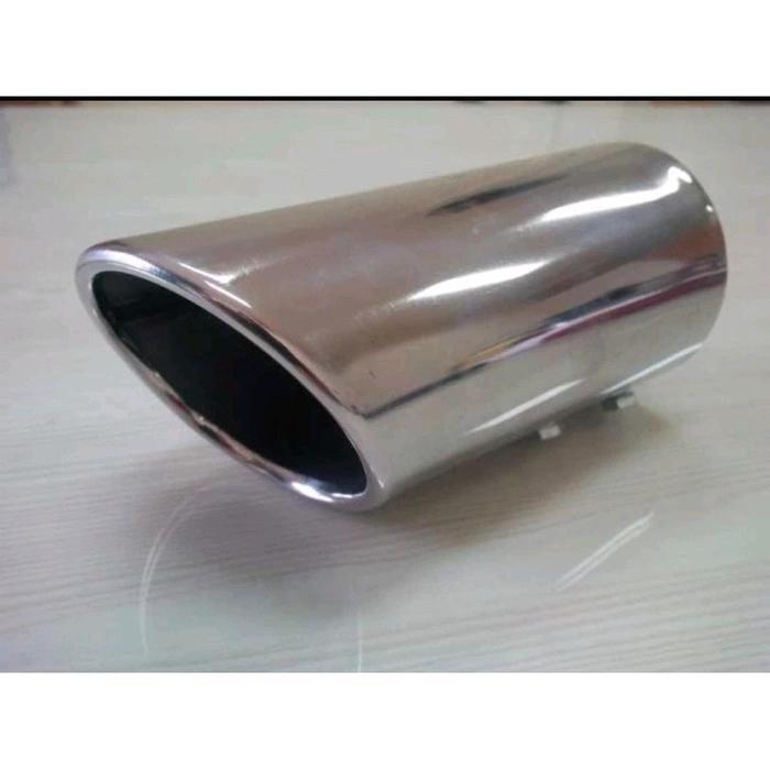 Muffler Curter Buntut Ujung Knalpot INNOVA REBORN Variasi ujung Knalpot chrome Aksesoris Kendaraan