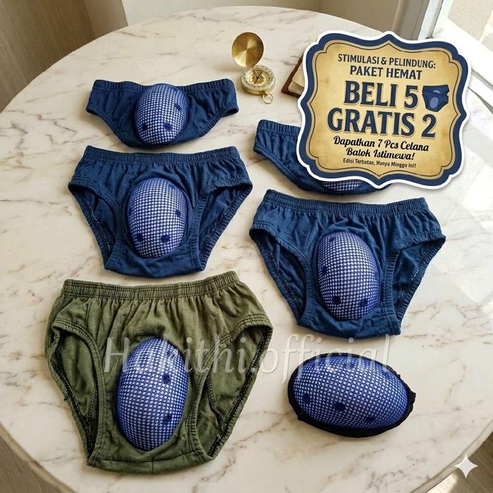 CELANA BATOK 7 PCS- CELANA SUNAT, CELAN BATOK, CELANA KHITAN ANAK, CELANA SUNAT ANAK, CELANA SEMPAK,