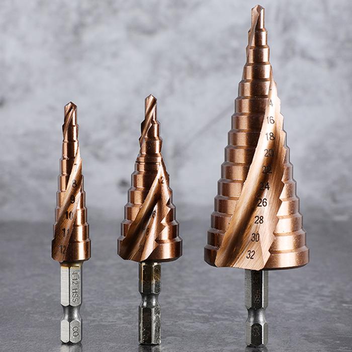 M35 5% Cobalt HSS Step Drill Bit for Metal Hex Shank CO Stepped Drill