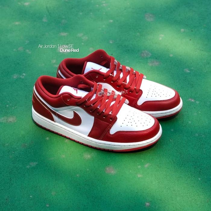 Sneakers Shoes Nike Air Jordan 1 Low SE Dune Red (FJ3459 160) - 100% Original