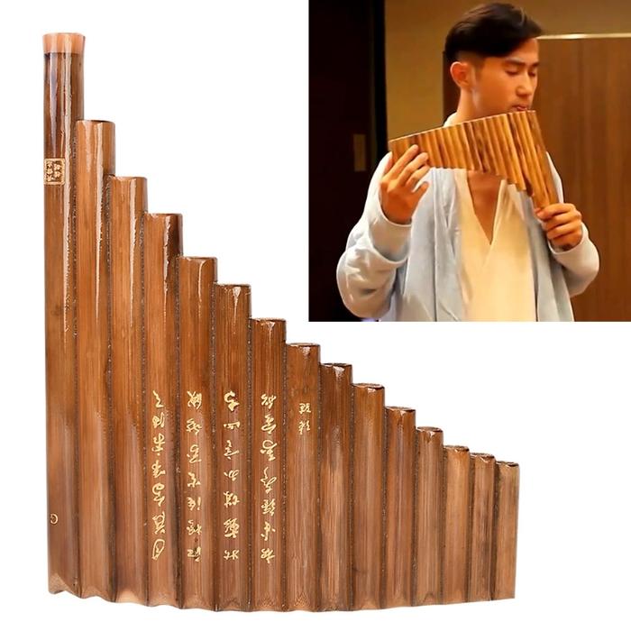Chinese G Wrench Flute Xiao Pan Flute Folk Musical Instruments Pan