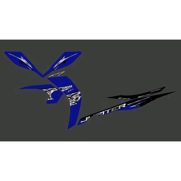 STRIPING STICKER TRANSPARAN JUPITER Z1 DESAIN SIMPLE ELEGAN [NTS]