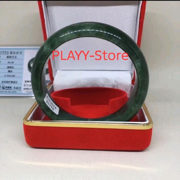 Gelang GIOK cina Asli Giok Hijau China original ori