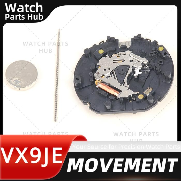 New Japanese Vx9je Movement 6-Pin 3.6.9 Small Second Vx9j Movement Watch Movement Accessories
