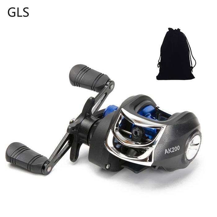 2023 New AK200 7.2:1 High Speed Fishing Reel Left Right Hand