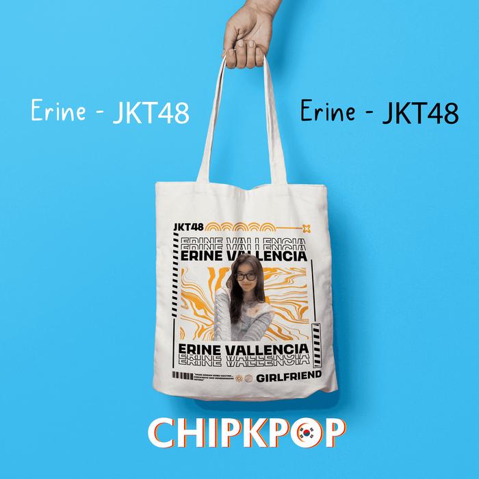 [PAKET SET ERINE] [JKT48] I TOTEBAG OSHI ERINE JKT 48 FANMADE BISA COD I TOTEBAG JKT 48 OSHI ERINE I
