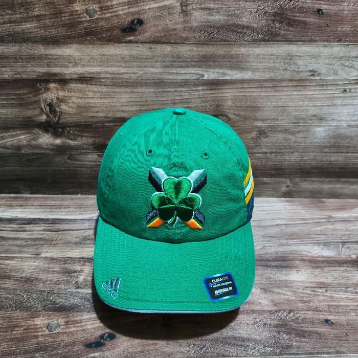 topi baseball caps adidas clover ripped logo green