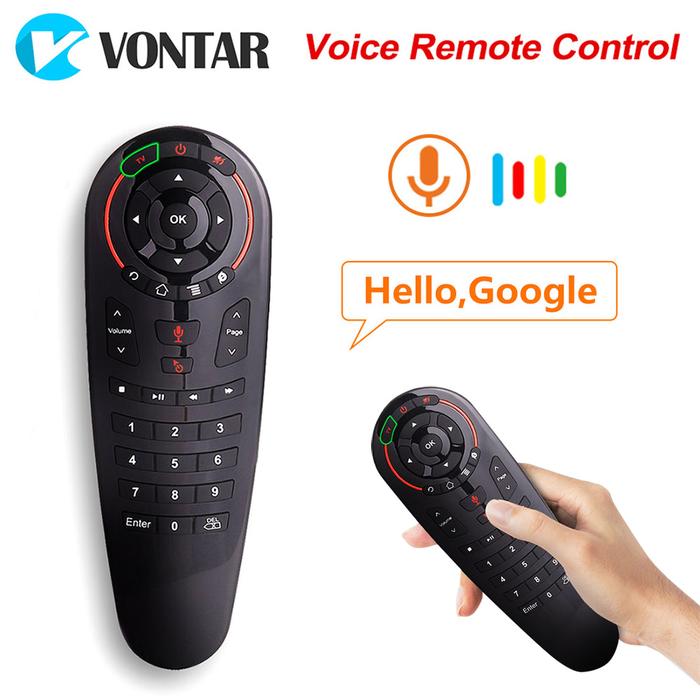 G30 Voice Remote Control G30S Air Mouse 2.4G Wireless Mini Keyboard