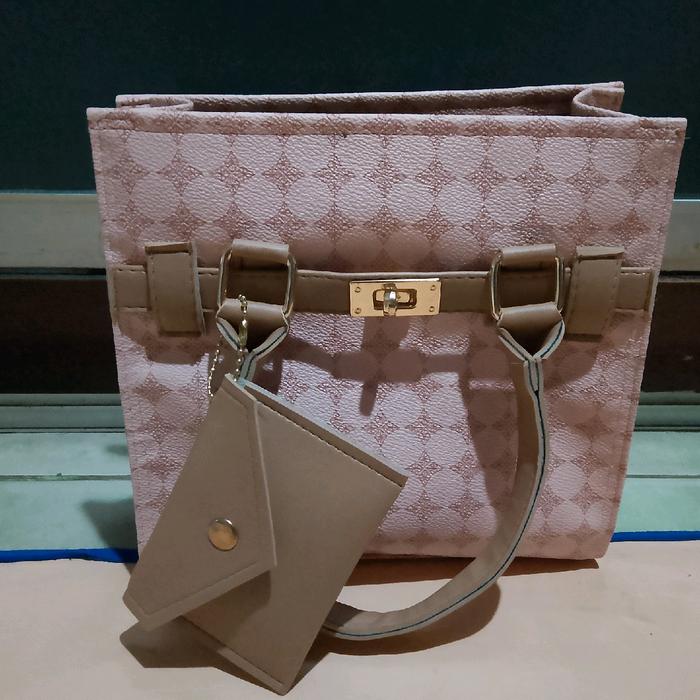 Tas Tote Wanita ALDO Reyen Asli Pink Overflow Erayusef Selempang Perempuan - Totebag