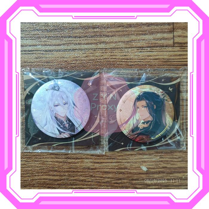 READY STOCK LOVEBRUSH CHRONICLES For All Time [NETEASE] Letter Minister Badge