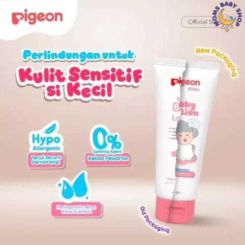 MOMS_ PIGEON baby body lotion 100mL | handbody skincare bayi newborn HALAL BPOM
