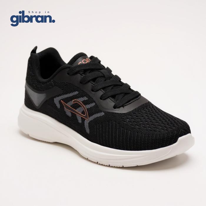 CARVIL DIZZY-SM Black White 39-44 Sepatu Olahraga Pria Dewasa Sneakers Casual Daily Running Shoes