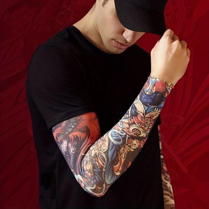 [ PAYDAY SALE ] MANSET TATO/ TATO TEMPORAL / SARUNG TANGAN TATO MOTIF KEREN Gloves