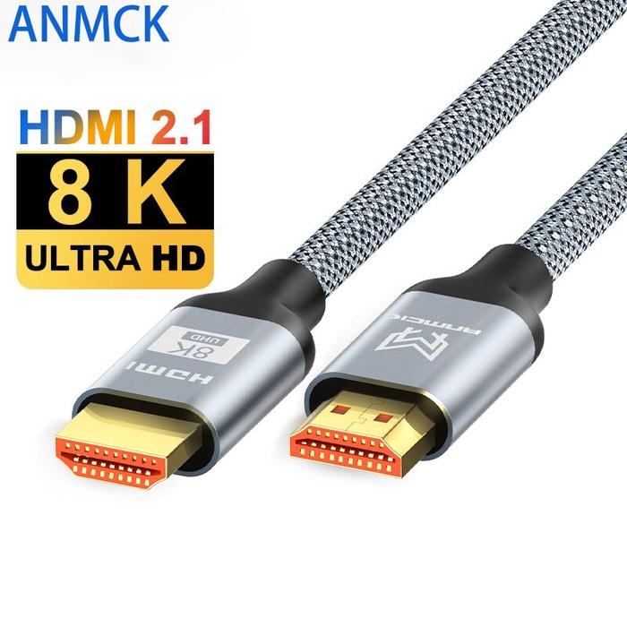 8K HDMI Cable for TV Box PS5 USB HUB Ultra High Speed Certified 8K