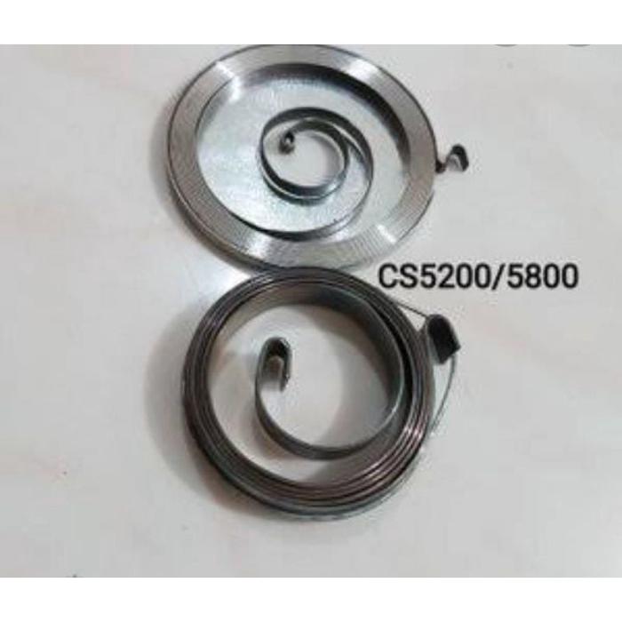 5200 per engkol / spring stater double per (tebal & tipis) untuk mesin chaisaw rewind spring