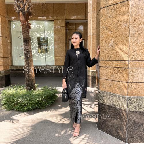 [Skyestyle] Atasan Kebaya Brokat Modern/ Kebaya Brokat Aurel/ Brokat Modern