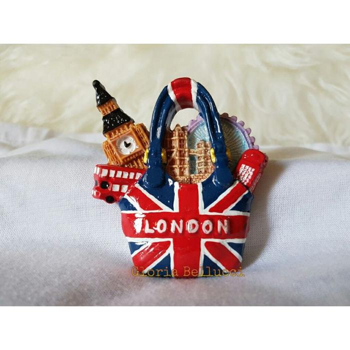 souvenir bigben london tempelan magnet kulkas inggris bus london
