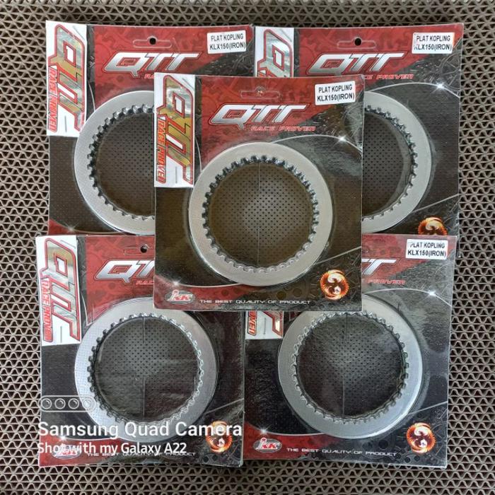 PLAT KOPLING QTT FR80 TIGER KLX CRF FR VERZA NINJA R RR S MX KING FU 150 MX135 FIZ R FIZR F1Z VEGA J