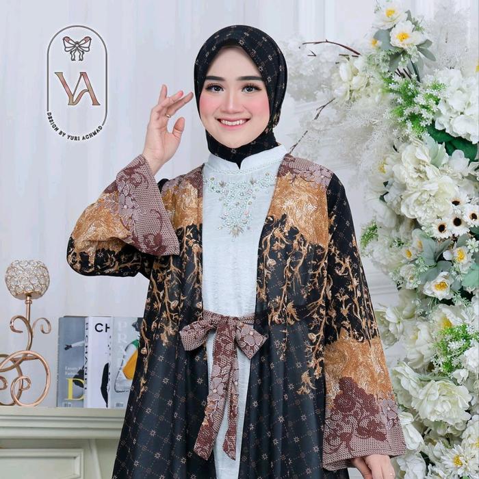 AMINAH OUTER DRESS |  AMINAH OUTER GAMIS | GAMIS MURAH | GAMIS JUMBO | GAMIS MOTIF | SET HIJAB