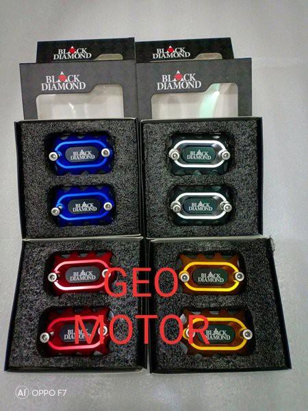 cover tutup master rem tabung rem NMax Black Diamond