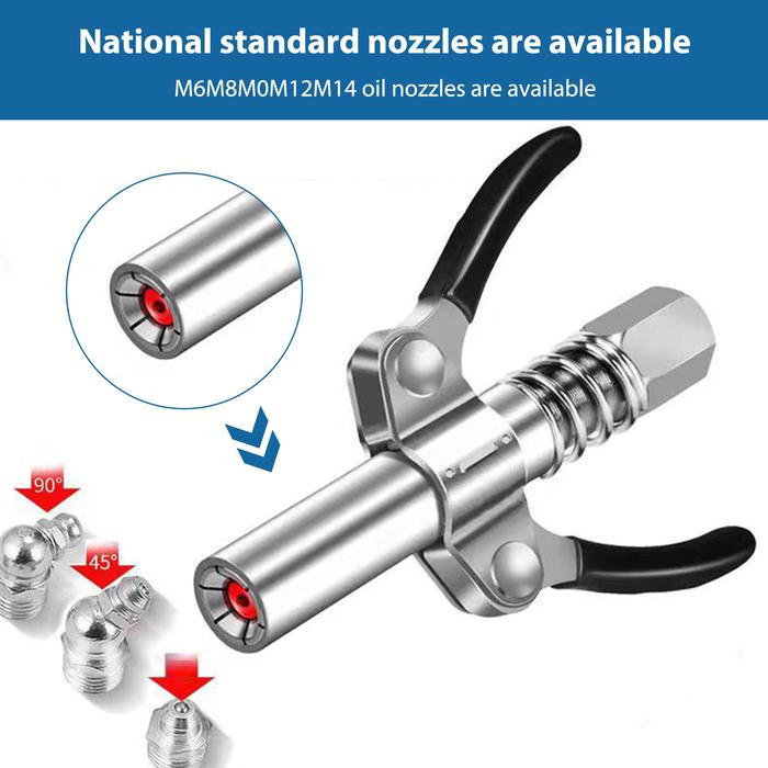 Grease Coupler Quick Release Grease Gun Coupler High Presure 10000