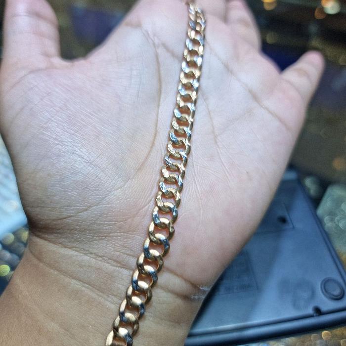 gelang sisik naga kadar 375
