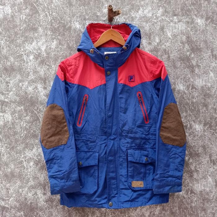 Jaket gunung outdoor jacket fila welding