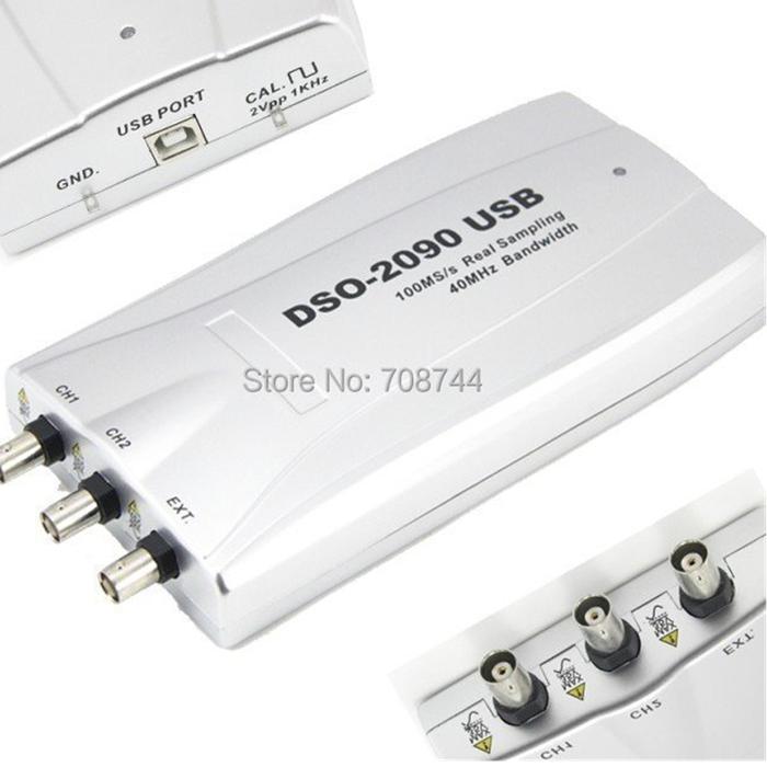 Portable Oscilloscope Hantek DSO2090 Digital Oscilloscope USB PC