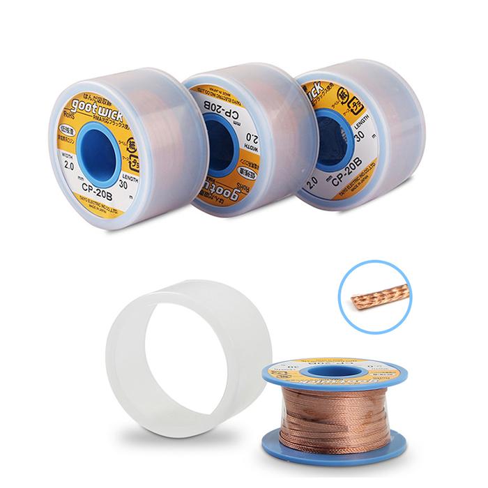 Original Japan GOOT Desoldering Wicks Braid Copper Wire Solder