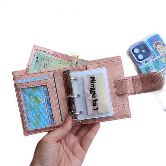 (BINDER+isi) Vol 14 yumeproject dompet binder A8 ring 3 ala korea motermo