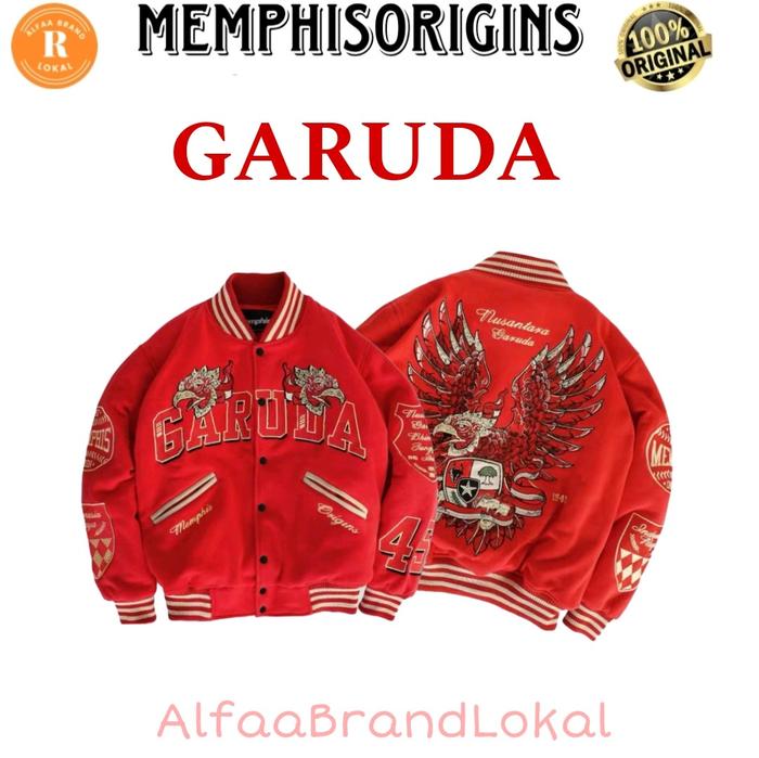 memphisorigins Varsity Jacket Superbowl Diablo Garuda Louis