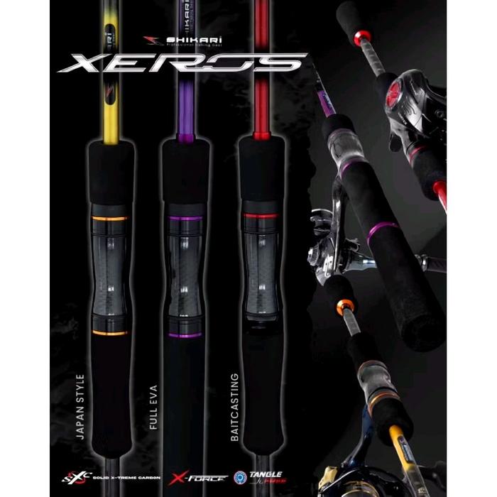 Shikari XEROS 1 Set Alat Pancing Galatama Full EVA X-Force Tangle
