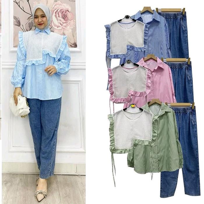 Setelan Celana Jeans By Nooz