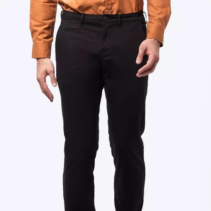 WRANGLER Celana Chino  SMCBC01P18 - Hitam- Katun -Size 36- ORIGINAL 100%
