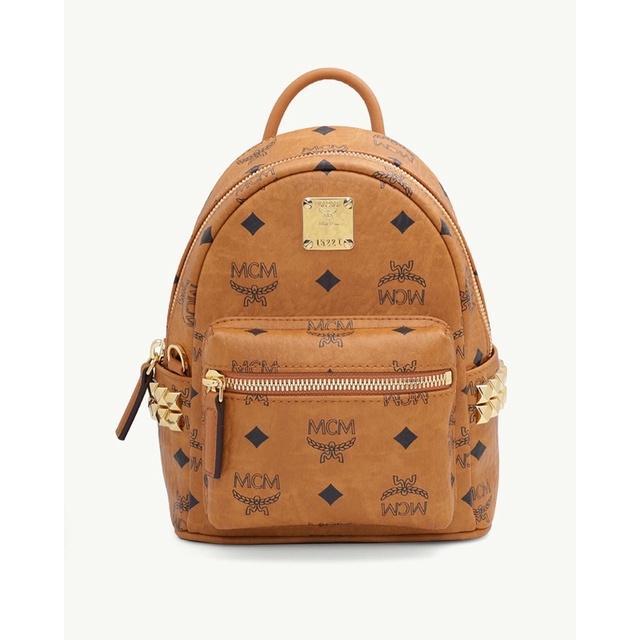 MCM X-MINI BEBEBOO BACKPACK IN COGNAC