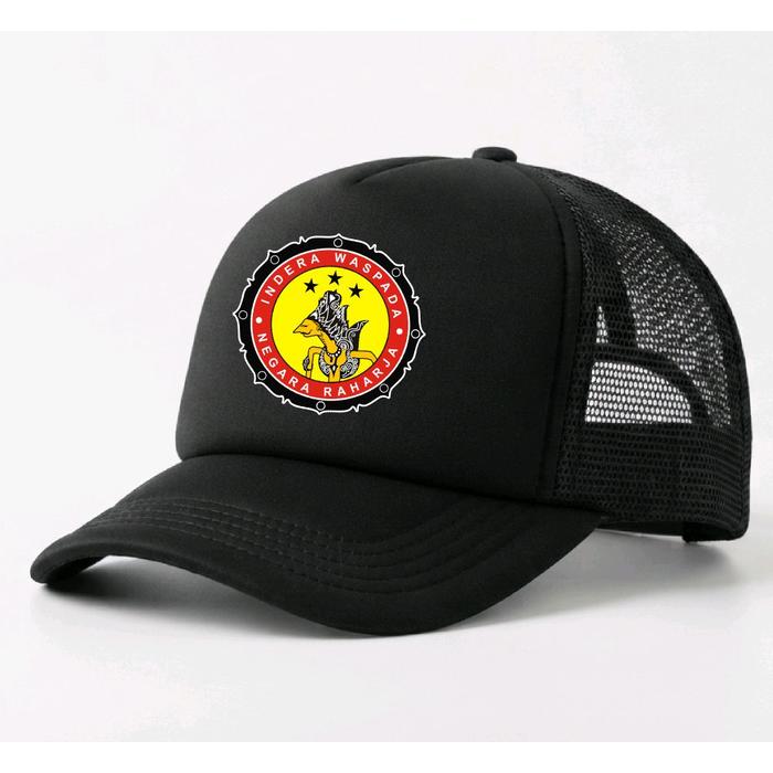 TOPI TRUCKER INDERA WASPADA LOGO