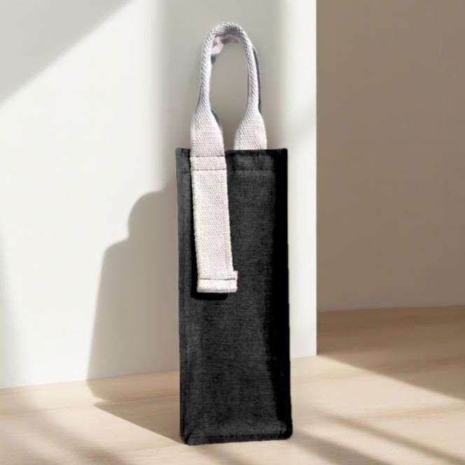 Tas Botol Air Minum 1 Liter dan 2 Liter Bahan Kanvas Waterproof - Tas Denim Polos - Tas Botol Tumble