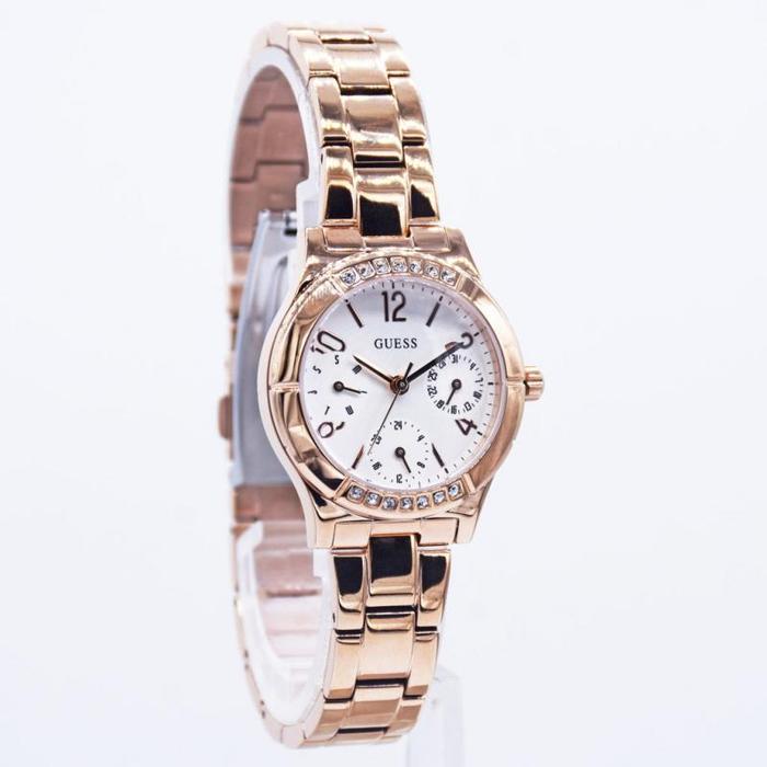 Guess Watches GUESS GW0413L3 Original PIPER Jam Tangan Wanita Analog Rose Gold