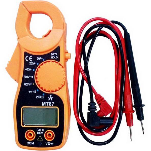 mini Digital Clamp multiMeter Tang Ampere tang amper avometer sudah termasuk batrai