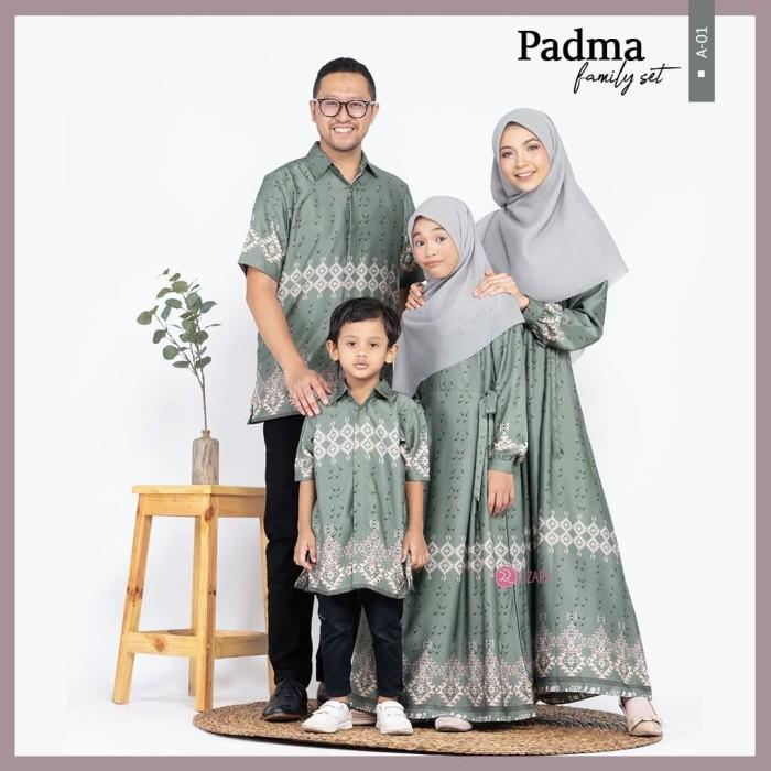 PADMA FAMILY SET by ZIZARA - Gamis couple sarimbit gamis lebaran