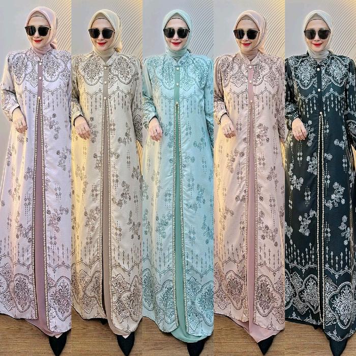 Rifka Dress             Doby Print Premium