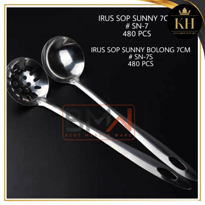 Kh- Irus Sop Sunny Irus sayur stainless 7cm untuk irus sayur sop buah bubur